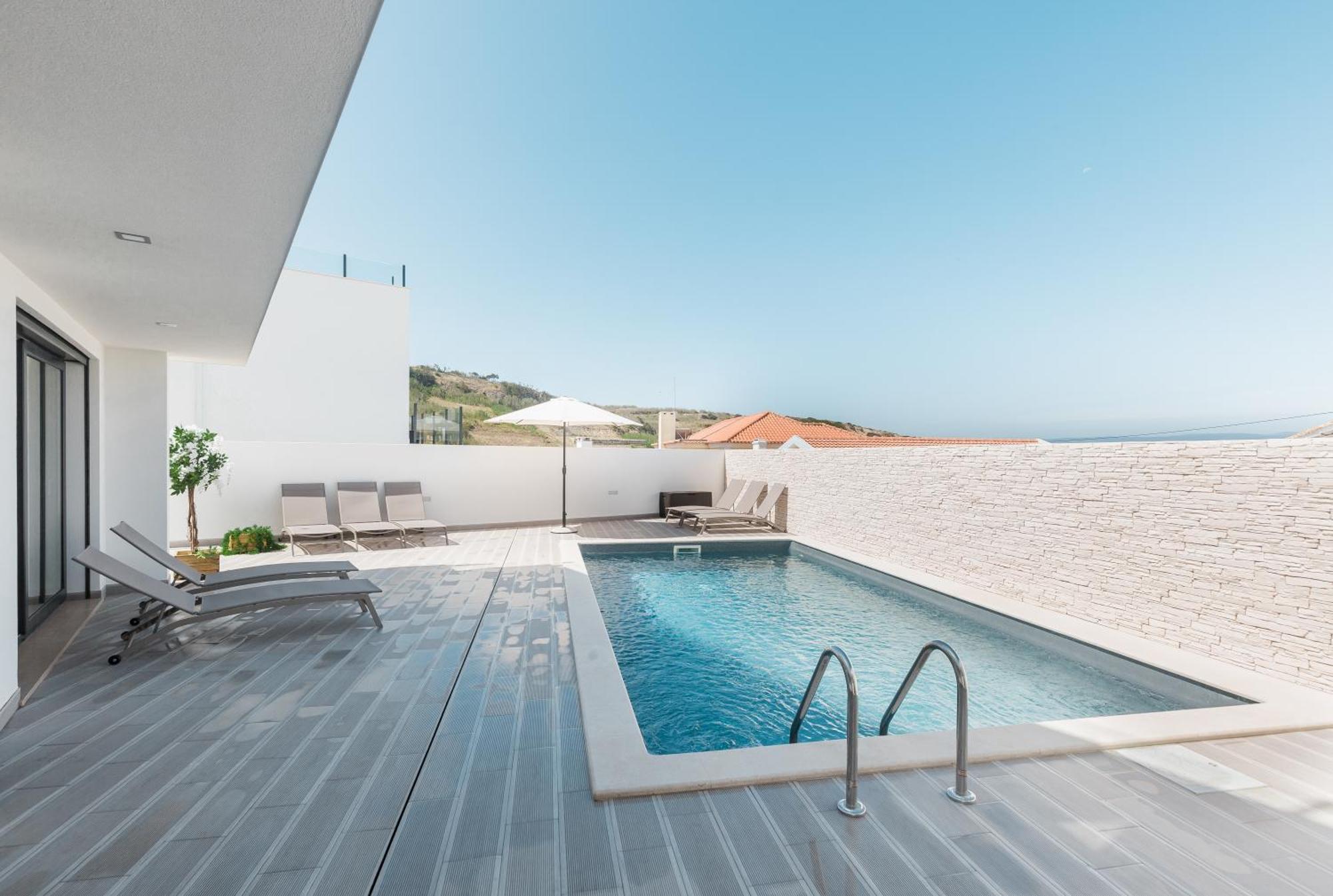 Beach Villa With Ocean View Lourinhã Exteriör bild