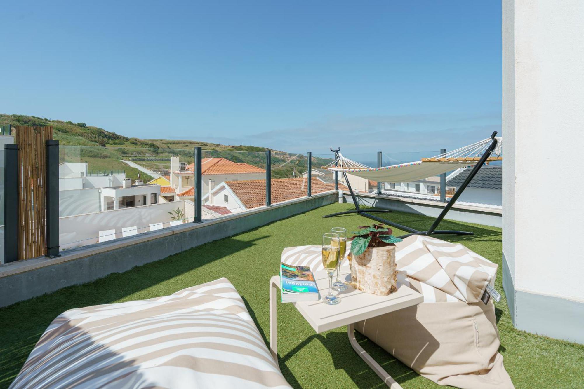 Beach Villa With Ocean View Lourinhã Exteriör bild