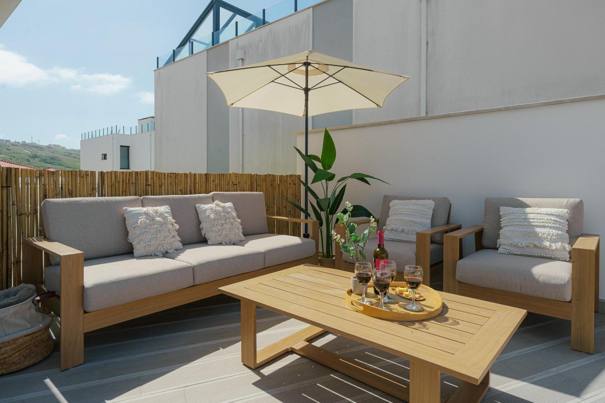 Beach Villa With Ocean View Lourinhã Exteriör bild