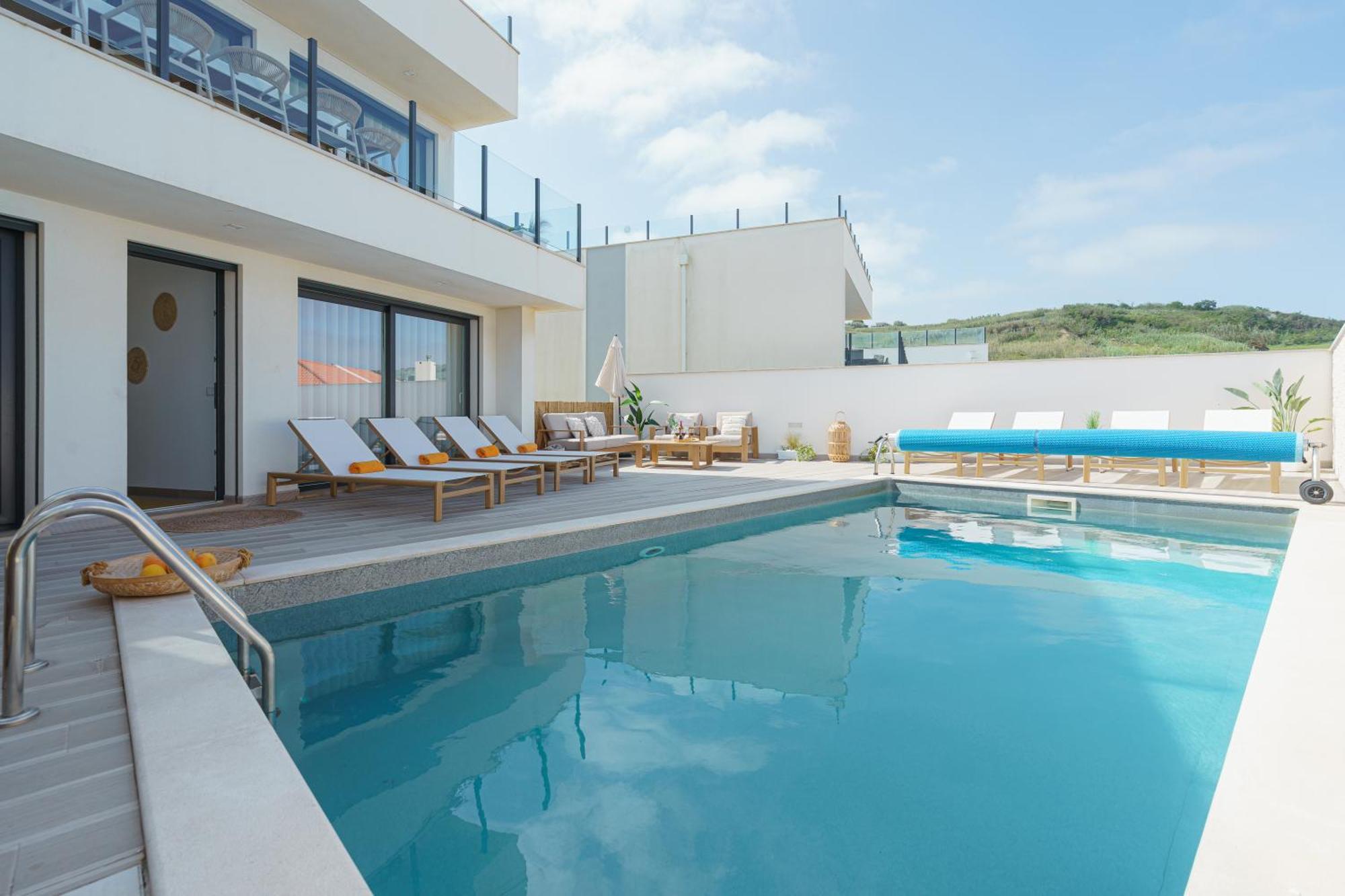 Beach Villa With Ocean View Lourinhã Exteriör bild