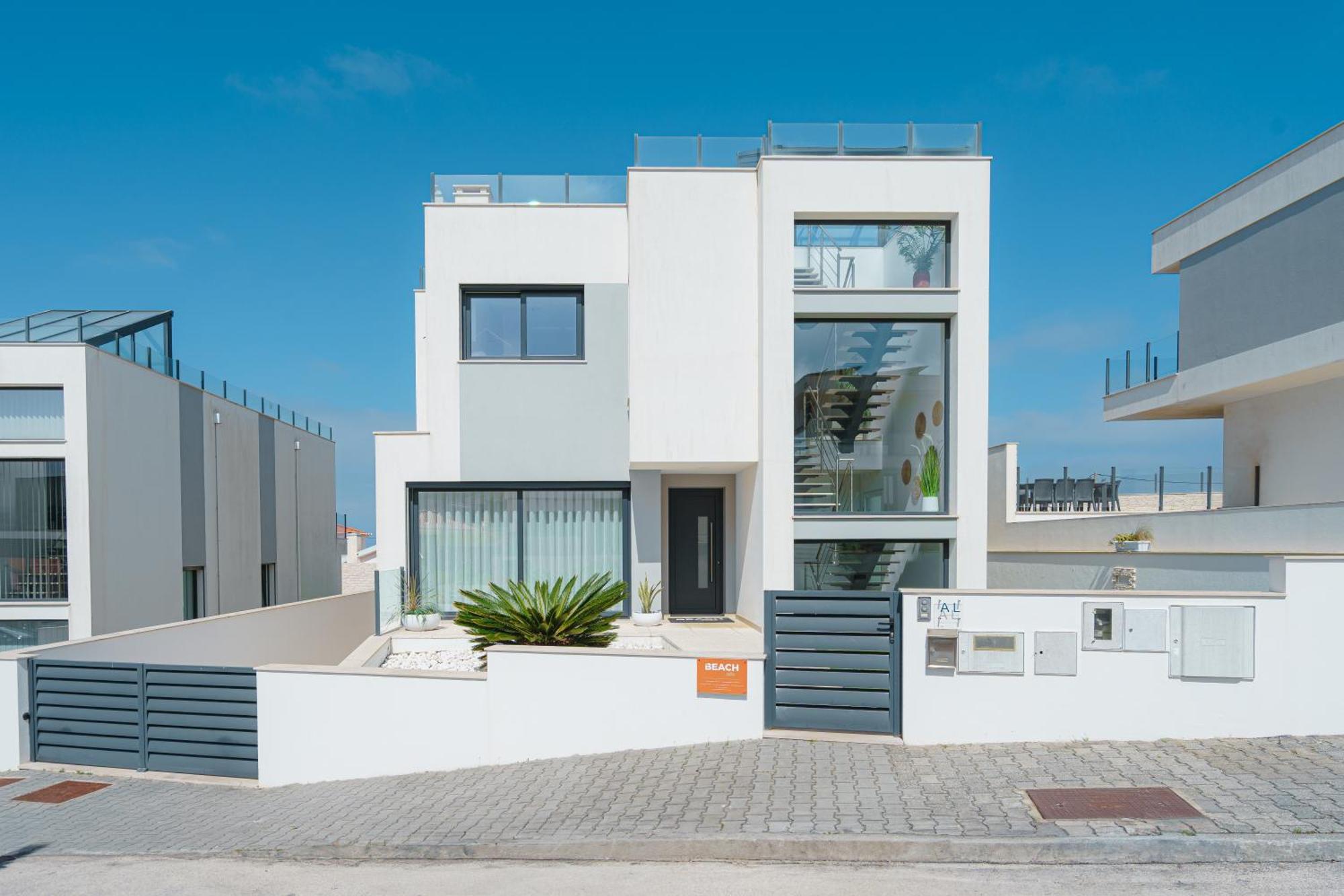 Beach Villa With Ocean View Lourinhã Exteriör bild