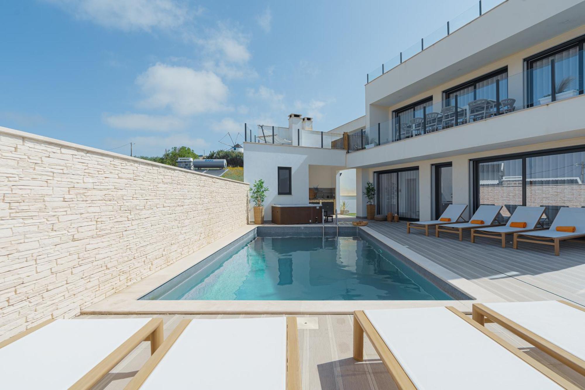 Beach Villa With Ocean View Lourinhã Exteriör bild